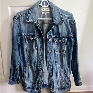 Madewell Oversized Light Blue Jacket